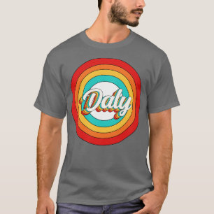 Daly Name Shirt Vintage Daly Circle