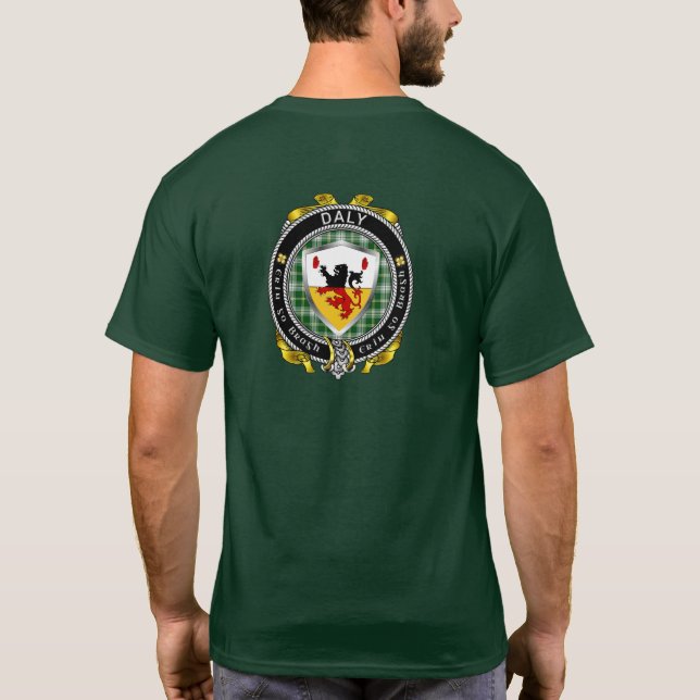 Daly/O'Daly Irish Shield T-Shirt (Back)