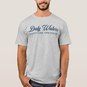 Daly Waters Distressed Classic Blue , Australia T-Shirt