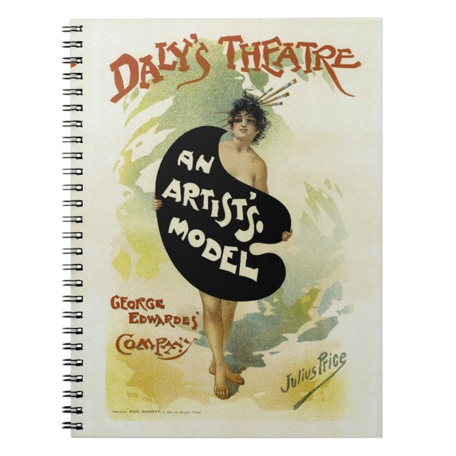 Daly's Theatre Spiral Notebook (Front)