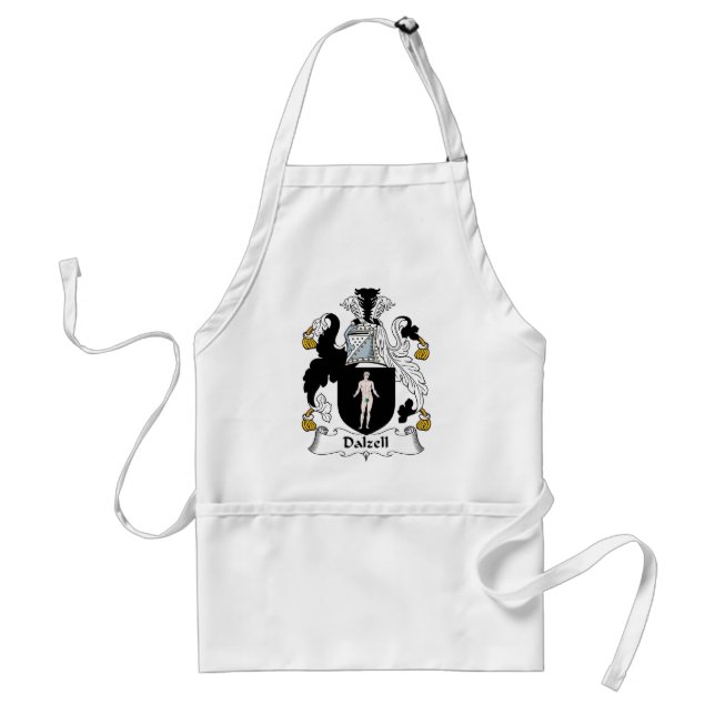 Dalzell Family Crest Standard Apron (Front)