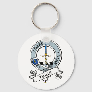 Dalziel Clan Badge Key Ring