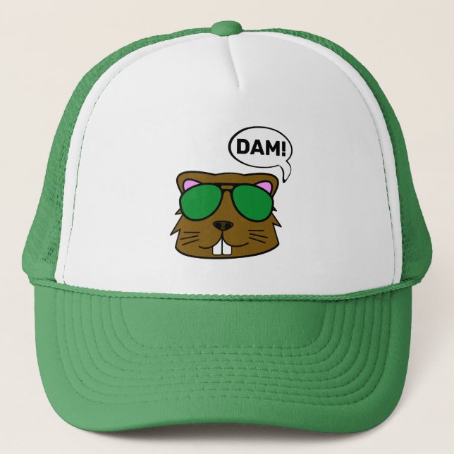 Dam Beaver Trucker Hat (Front)