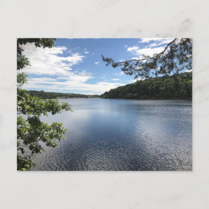 Dam Flask Reservoir in the Peak District Postcard