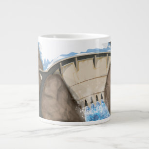 Dam Large Coffee Mug