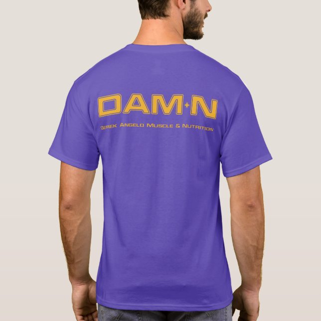 DAM+N Statement T-Shirt (Back)