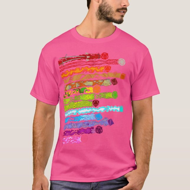 Damage Dice T-Shirt (Front)