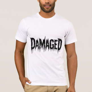 Damaged Grunge Gothic Font T-Shirt