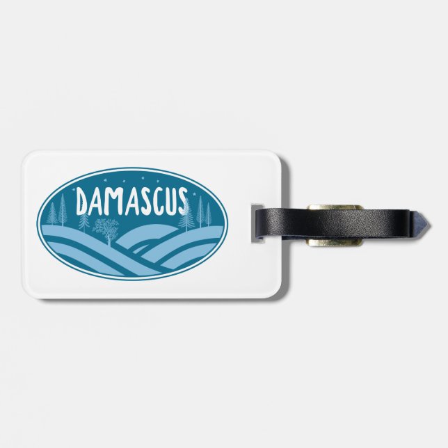 Damascus Virginia Outdoors Luggage Tag (Back Horizontal)