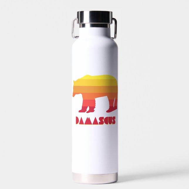 Damascus Virginia Rainbow Bear Water Bottle (Front)