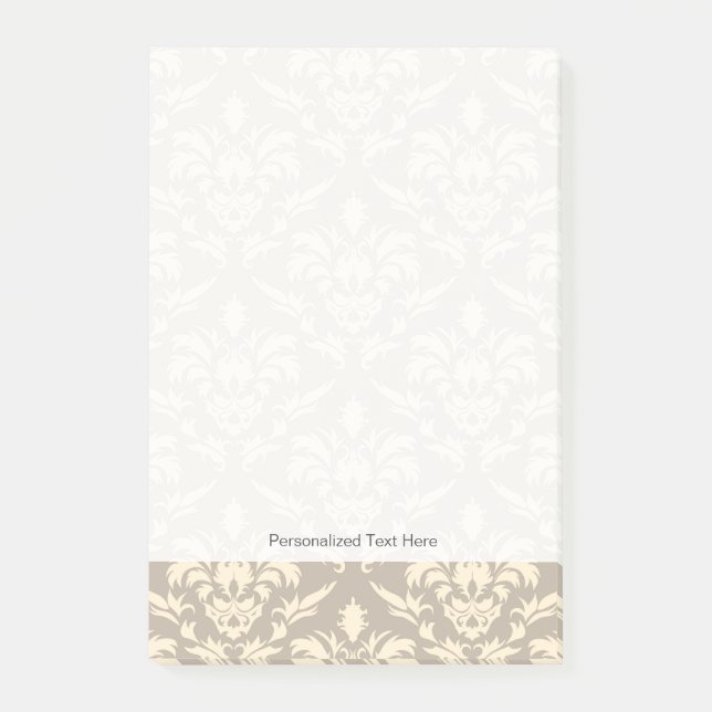 Damask 2 post-it notes (Front)