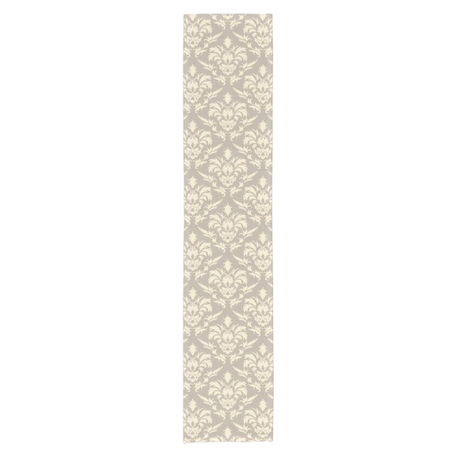 Damask 2 short table runner (Front)