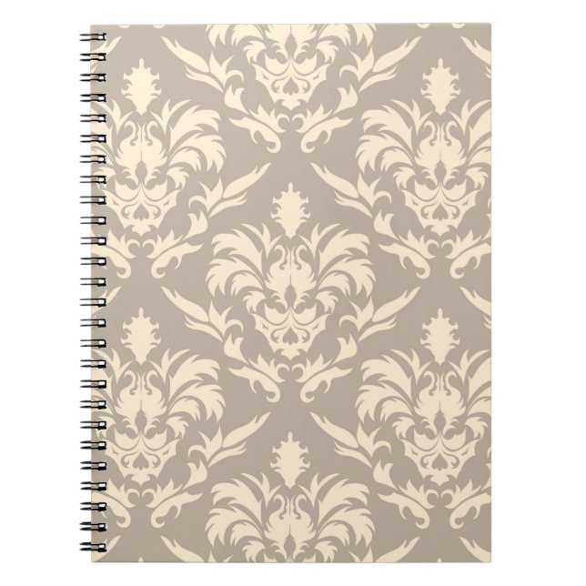 Damask 2 spiral notebook (Front)