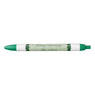 Damask 55th Wedding Anniversary Pens