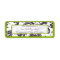 Damask Apple Green & Lapis Purple Address Label