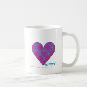 Damask Aqua-Purple 4 Coffee Mug