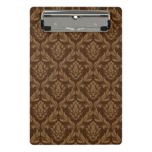 Damask background 2 mini clipboard
