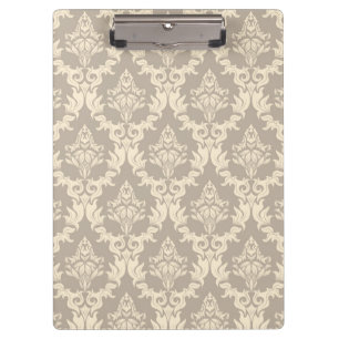 Damask background clipboard