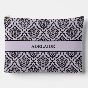 Damask Bride Tribe Bridal Party Lavender Accessory Pouch