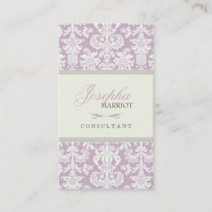 Damask Business Card