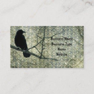 Damask Crow Business Card