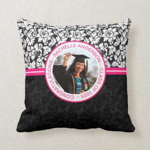 Damask Custom Photo  Cushion
