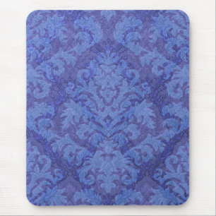 Damask Cut Velvet, Double Damask Mouse Pad