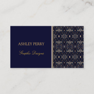 Damask Elegant Business Card
