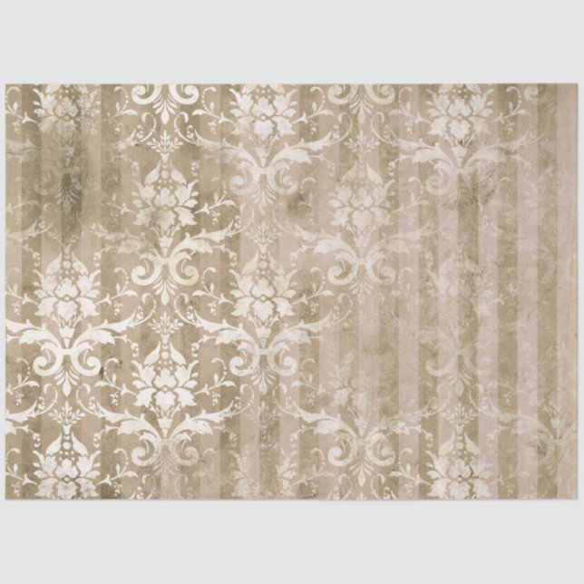 Damask Ephemera Design Series #12 Tissue Paper (Front)