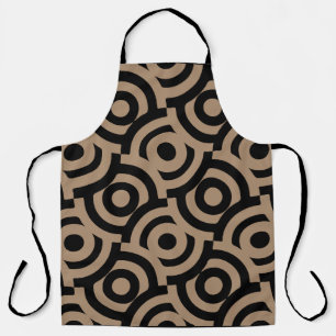Damask Fabric Decorative Print Apron