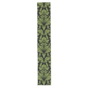 Damask Fabric Decorative Print Long Table Runner