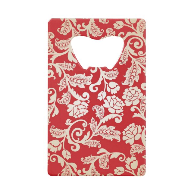 Damask floral background pattern (Front)