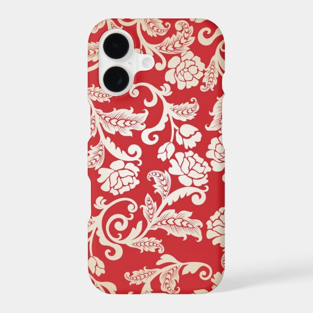 Damask floral background pattern (Back)