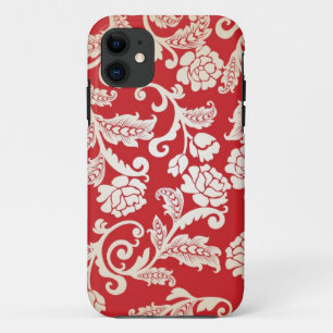 Damask floral background pattern Case-Mate iPhone case