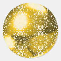 Damask gold ball