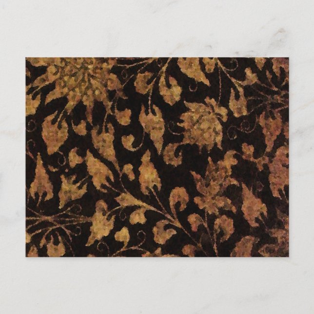 Damask in the Dark ~ Postcard / Invitation (Front)