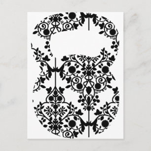 Damask Kettlebell Postcard