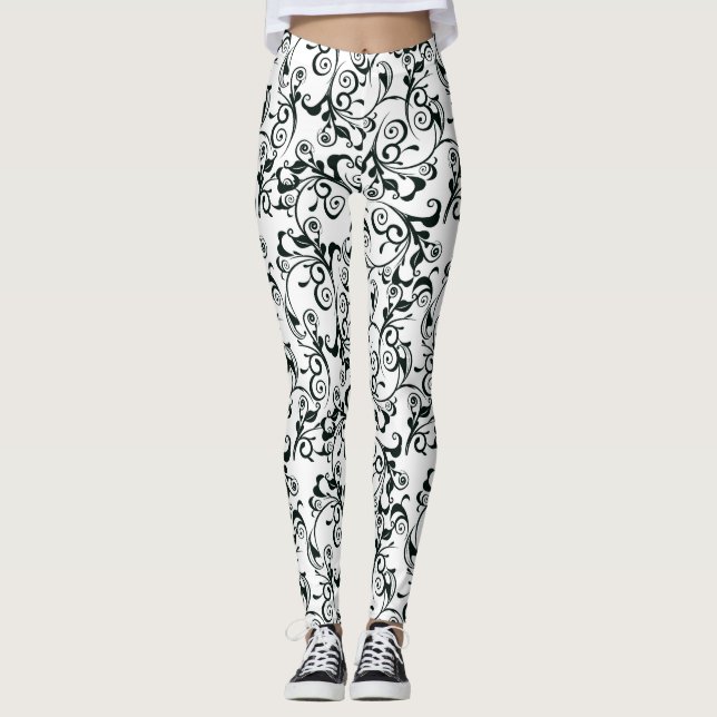 Damask Leggings (Front)