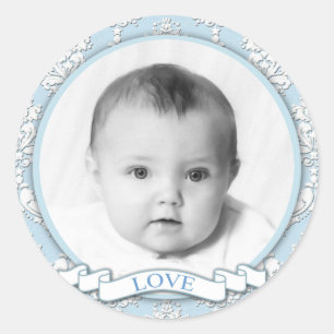 Damask Love_Your Photo Sticker