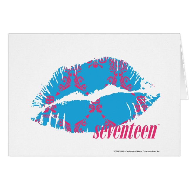 Damask Magenta-Aqua (Front Horizontal)