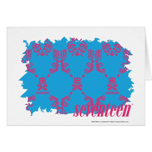 Damask Magenta-Aqua 4 (Front Horizontal)