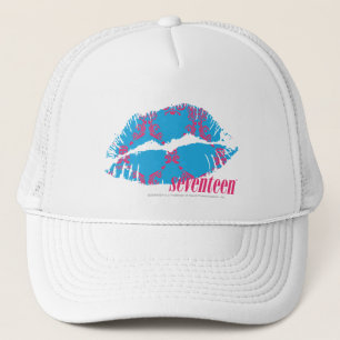 Damask Magenta-Aqua Trucker Hat