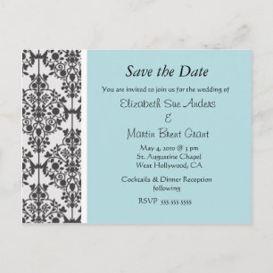 Damask Modern Invitation