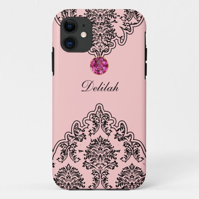Damask Monogram iPhone 5 Cases (Back)