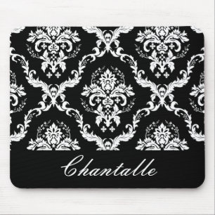 Damask Mouse Pad