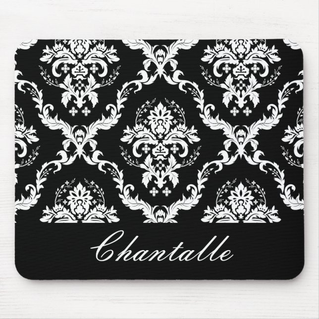 Damask Mouse Pad (Front)