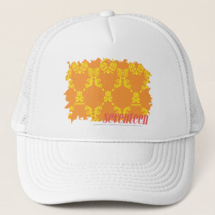 Damask Orange-Yellow 4 Trucker Hat