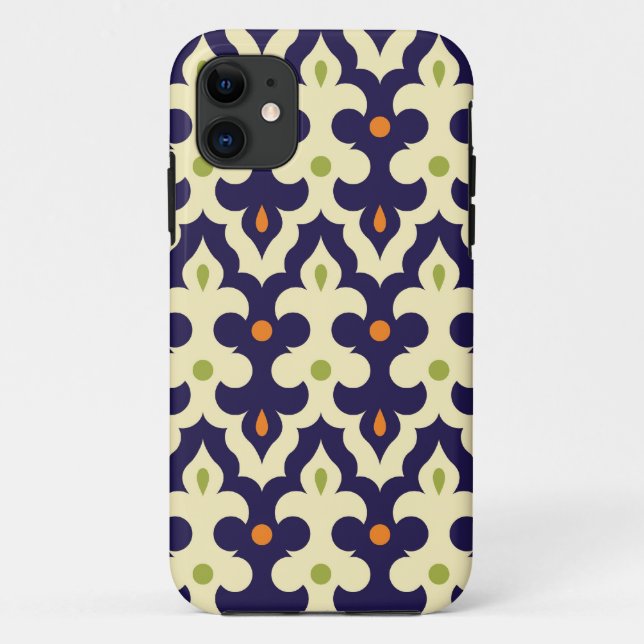 Damask paisley arabesque wallpaper pattern Case-Mate iPhone case (Back)