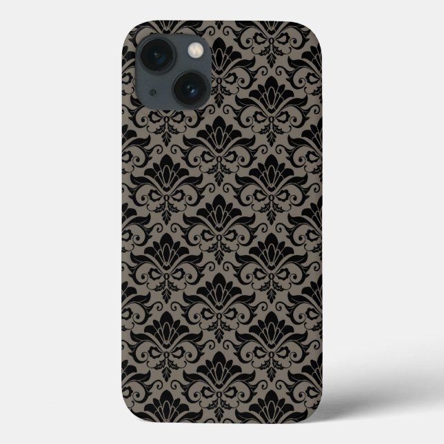 Damask Pattern 2 Case-Mate iPhone Case (Back)
