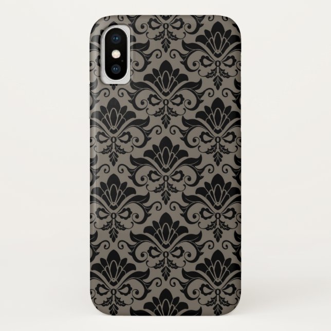 Damask Pattern 2 Case-Mate iPhone Case (Back)